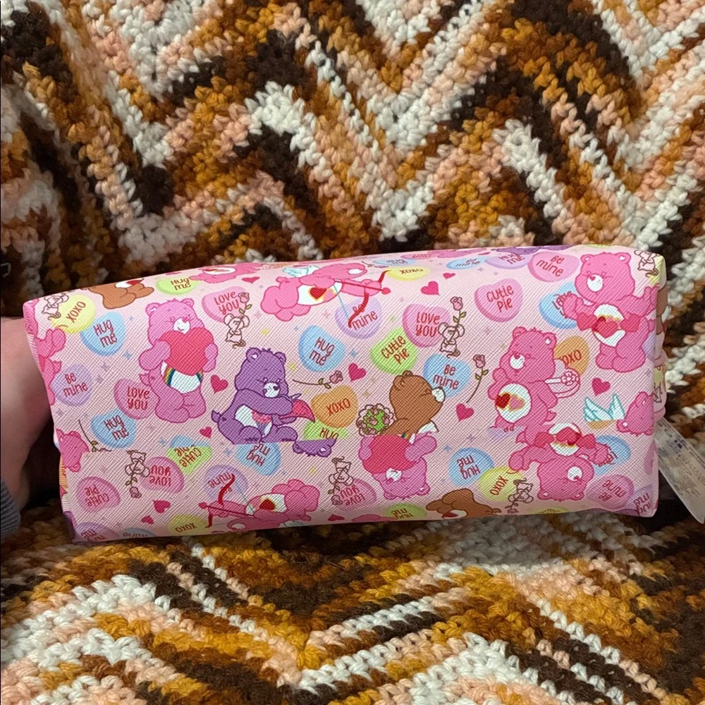 Care Bears Pink and Purple Kids Accessory Bag